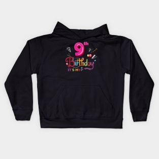 birthday shirt 6 yers girl or boy shirt 9 yers girl or boy Kids Hoodie